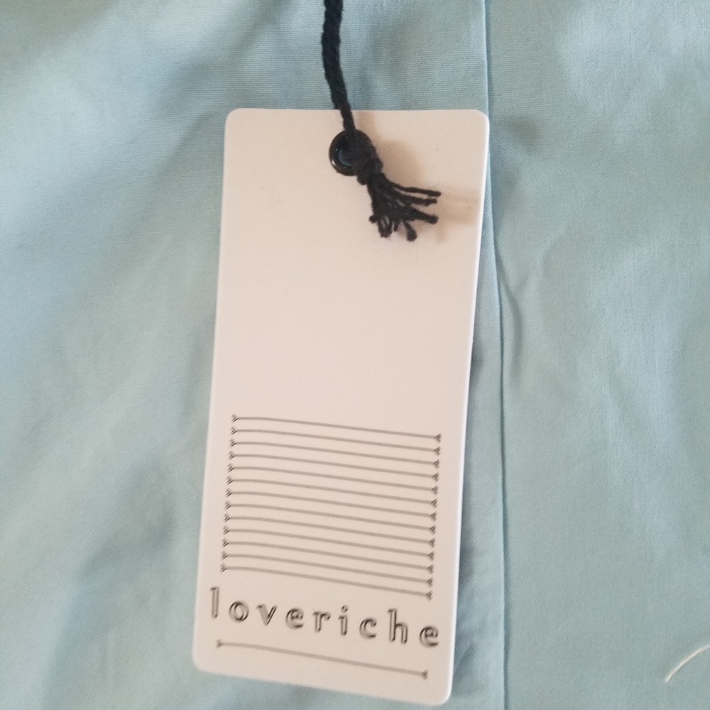 Baby Blue cold shoulder top - Picture 4 of 4